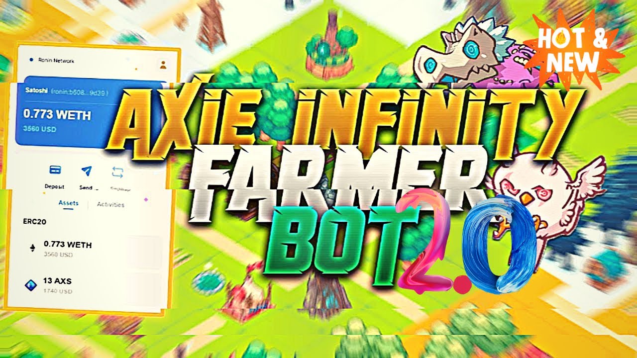 💥Axis Infinity Bot - Axie Infinity Bot 2.0 | Auto Farm & Auto Battle Bot | Easy To Use
