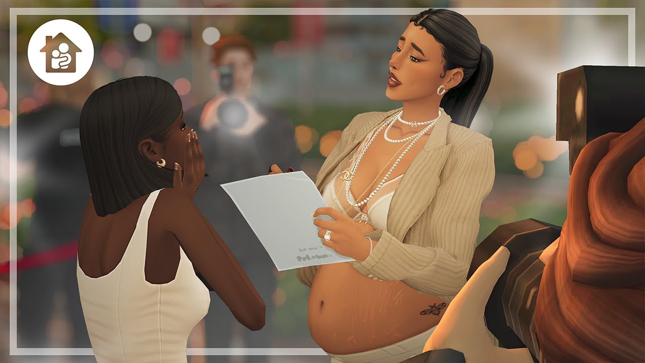 Тэй получает плитку знаменитости — Растём вместе (эп. 4) — The Sims 4 Давайте поиграем