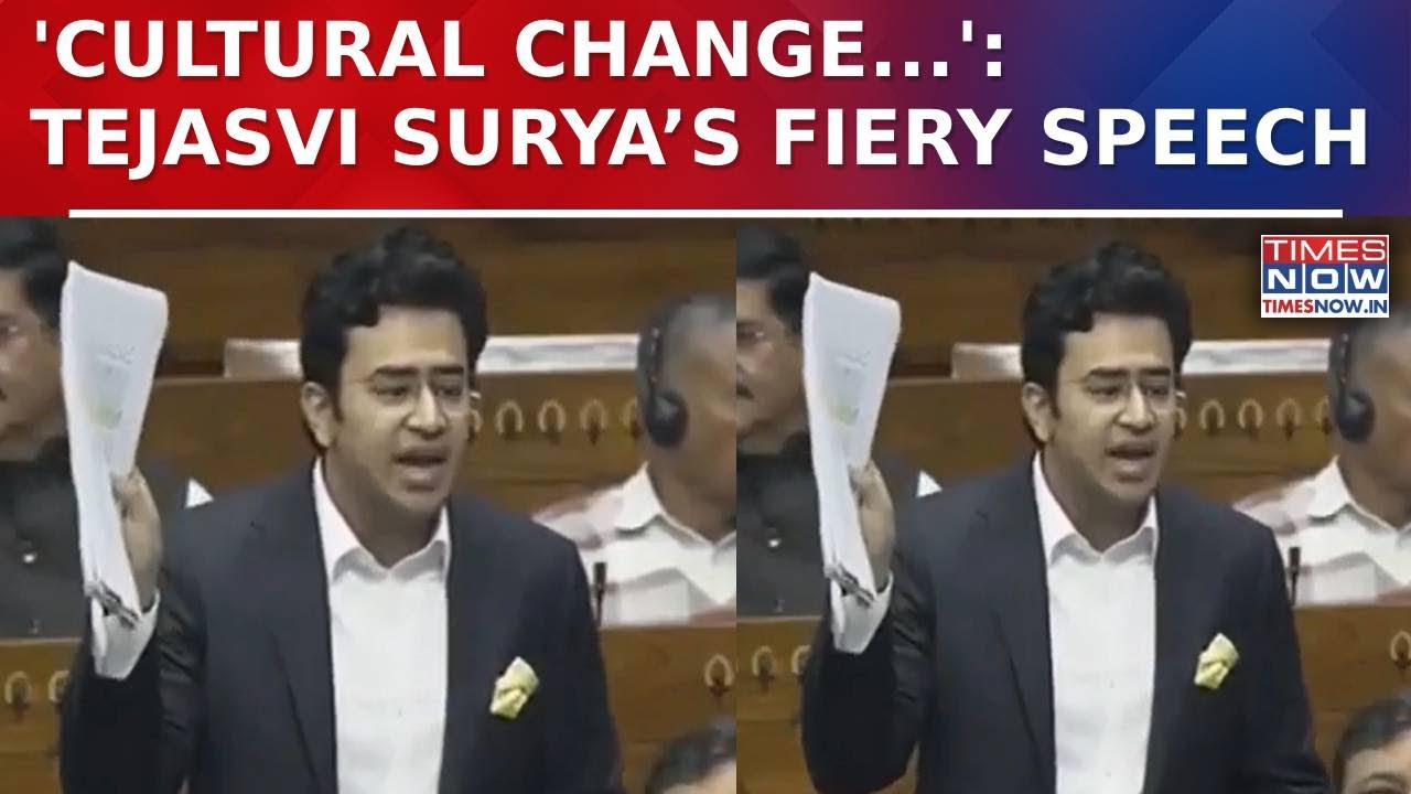 Parliament Budget Session: Tejasvi Surya Delivers Fiery Speech On Presidential Address In Lok Sabha
