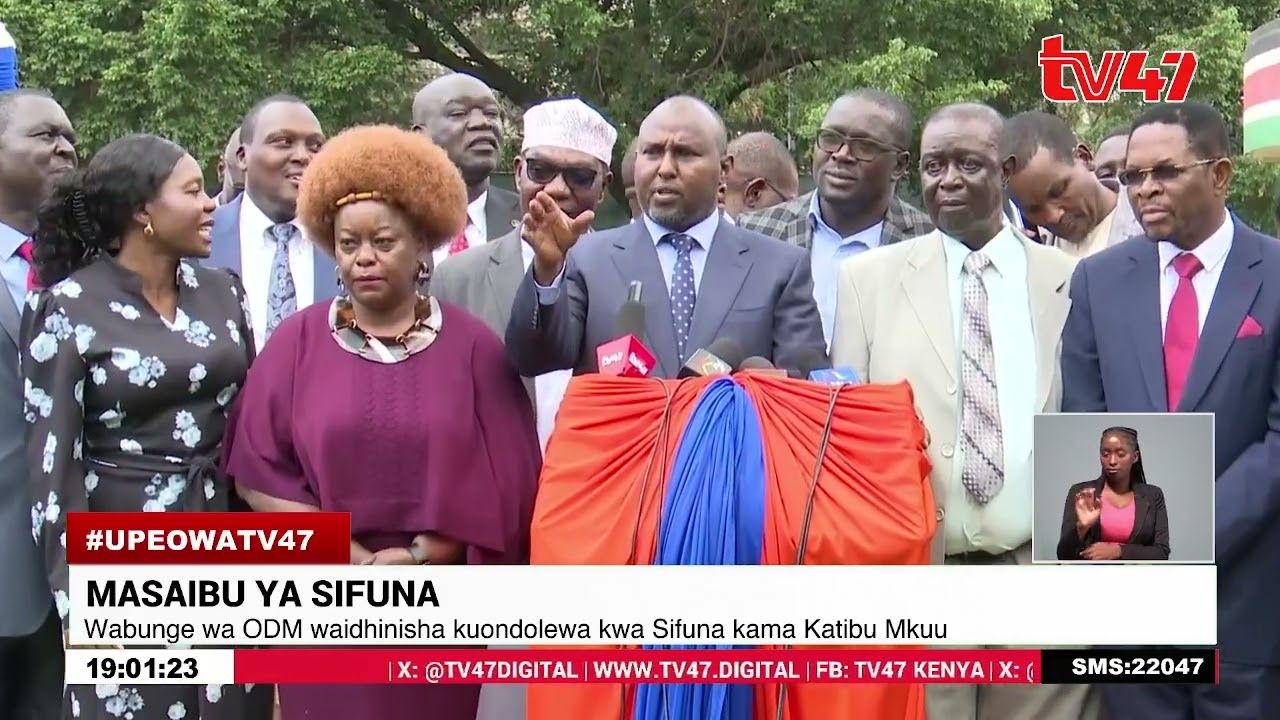 Sifuna asusia kikao cha wabunge wa ODM katika Majengo ya Bunge