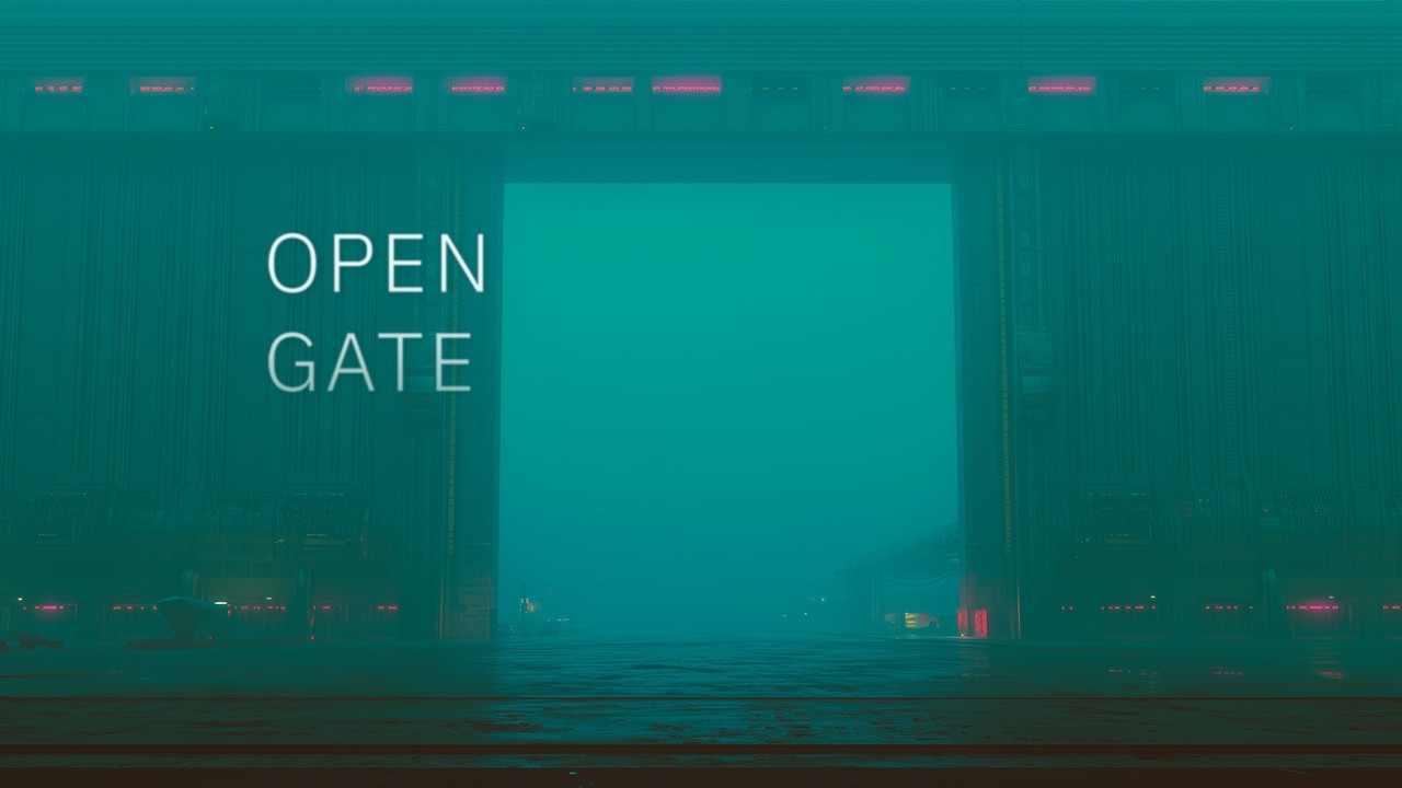 Open Gate // 1 Hour Late Night Cyberpunk Synthwave (Deep Focus)
