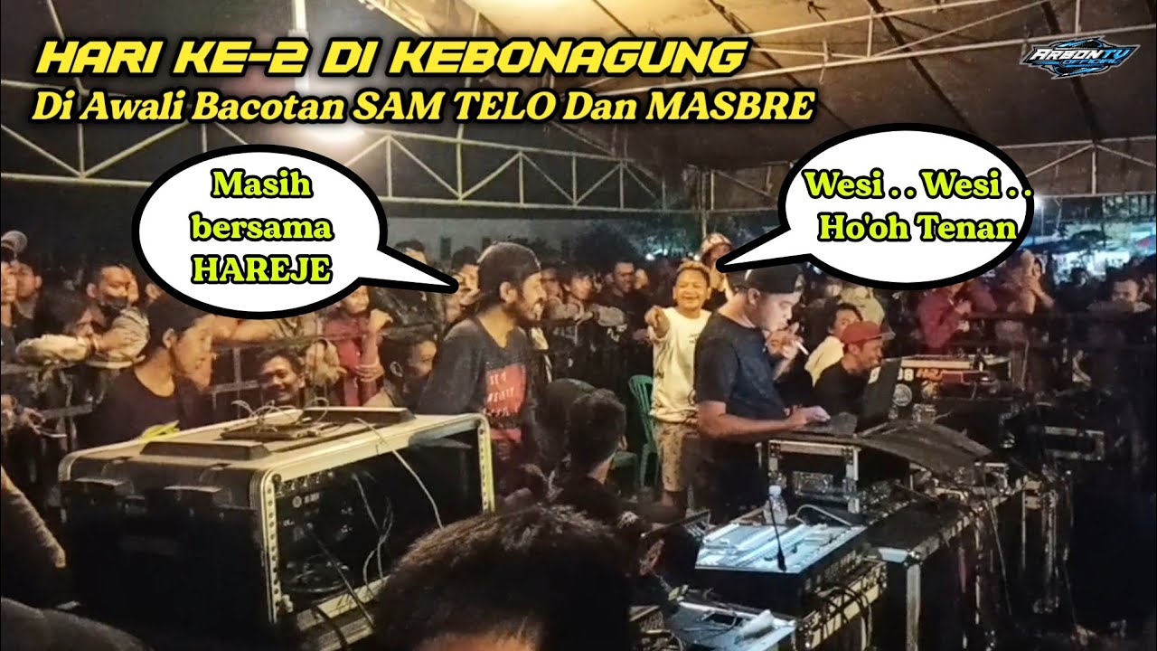 Bacotan Sam Telo Sama MasBre Bikin Ngakak Hari Ke 2 Cek Sound Kebonagung