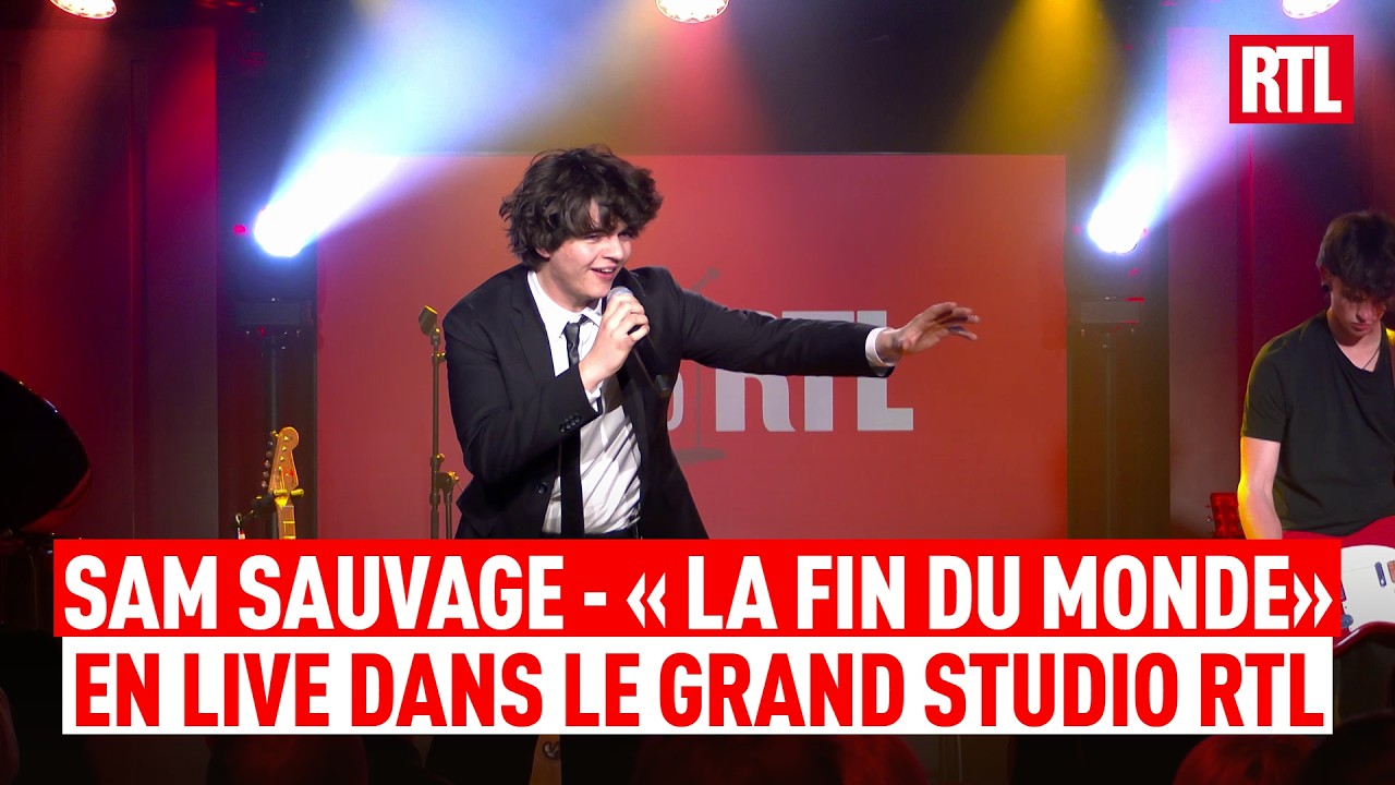 Sam Sauvage - La fin du monde (Live) Le Grand Studio RTL