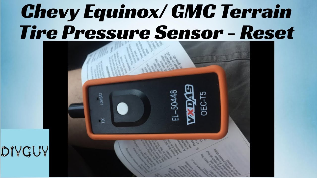 2011-2017 Chevrolet Equinox / GMC Terrain TPMS переобучение