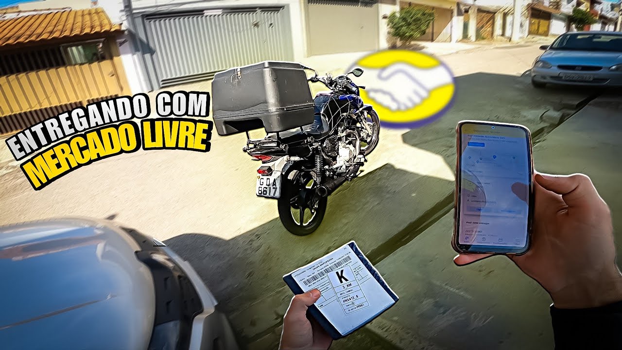 PRIMEIRA VEZ NO MERCADO LIVRE ENVIO EXTRA (ENTREGAS DE MOTO)