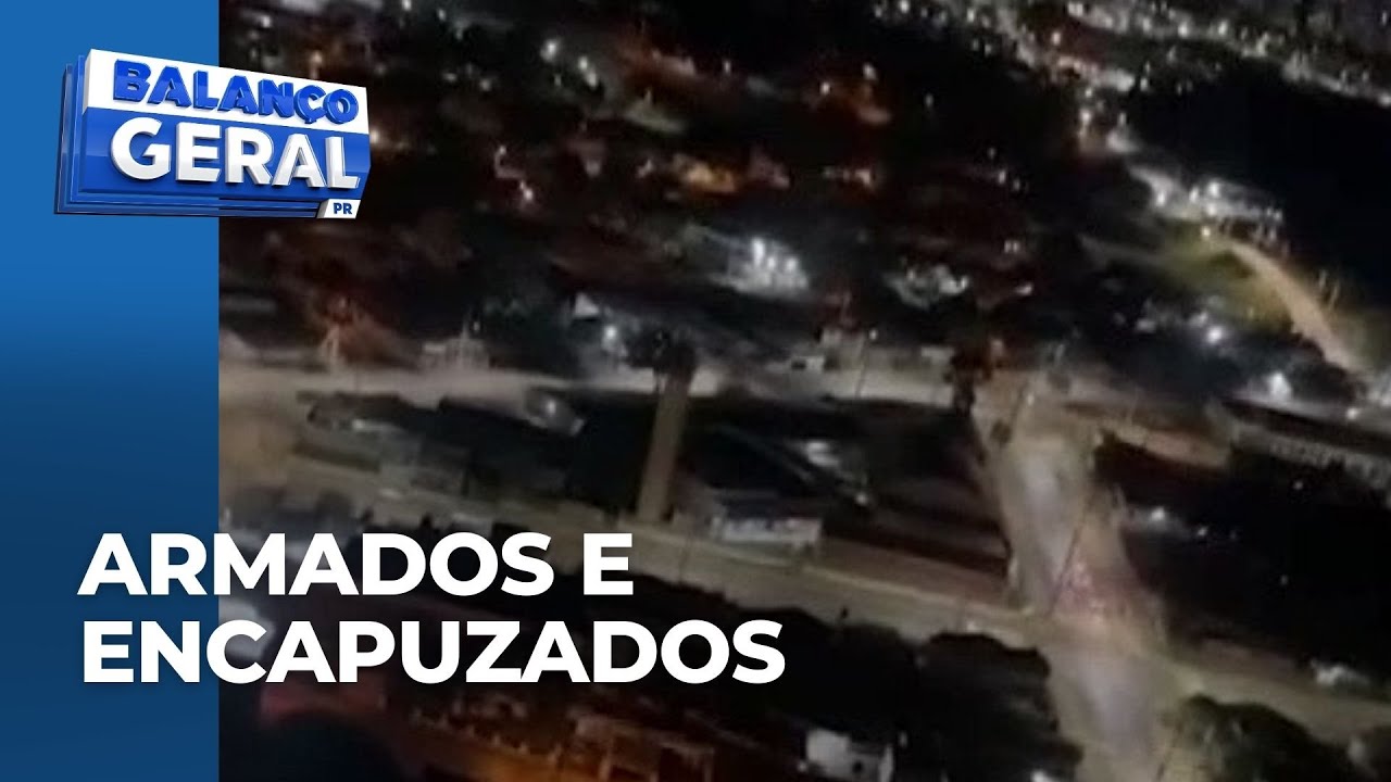 Suspeitos armados e encapuzados assaltam dois motoristas de aplicativo em Cascavel