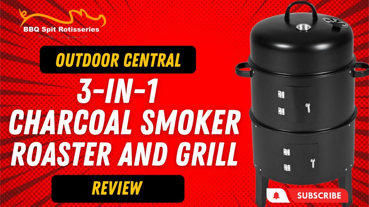 Обзор коптильни, жаровни и гриля Outdoor Central «3 в 1»