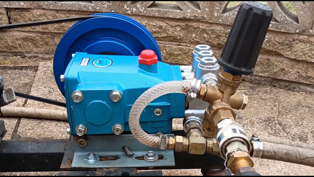 CAT PUMPS Pressure Washer Plunger Pump TEST, Model: 5CP2140W, Powerful Pump. Honda Engine. Part 2.