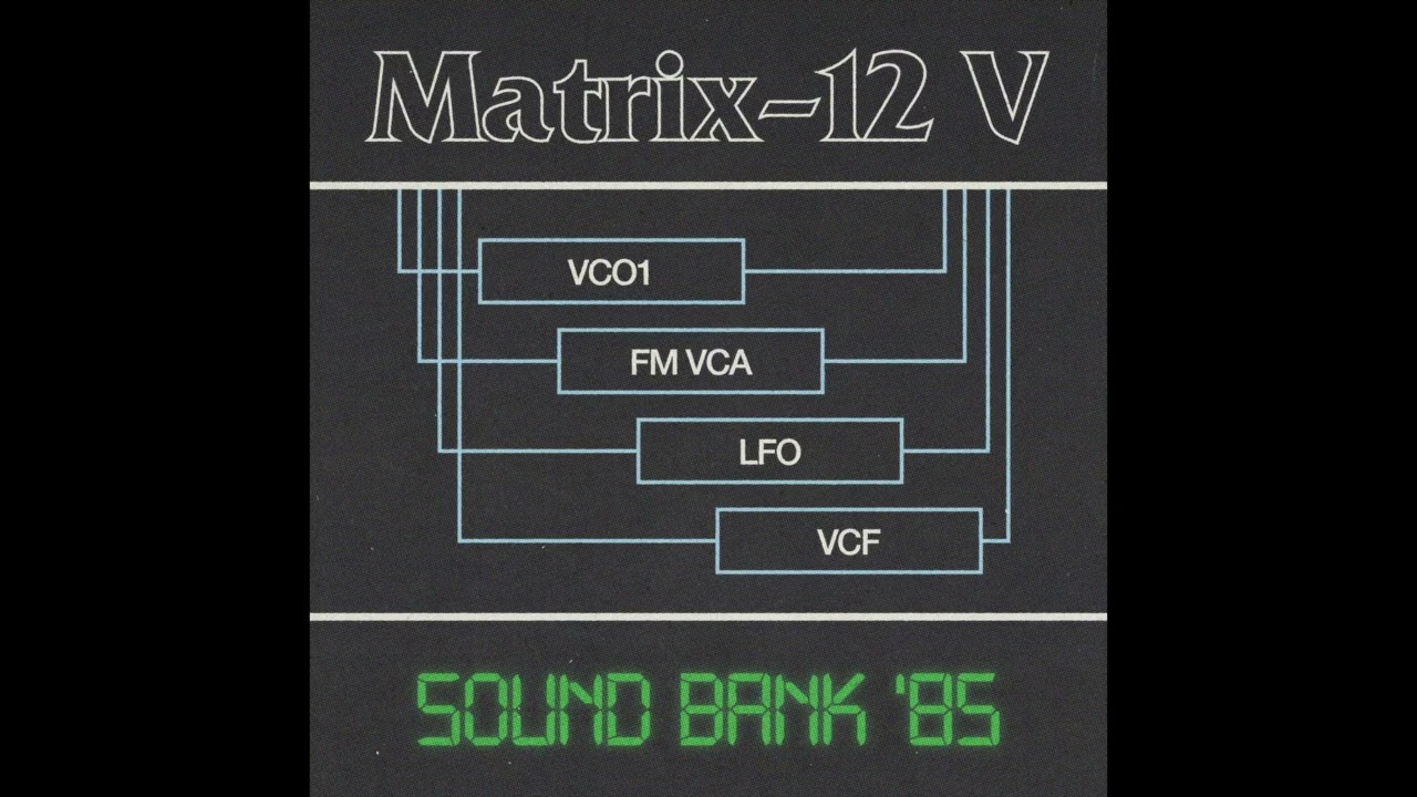 Arturia Matrix 12 V - Sound Bank '85