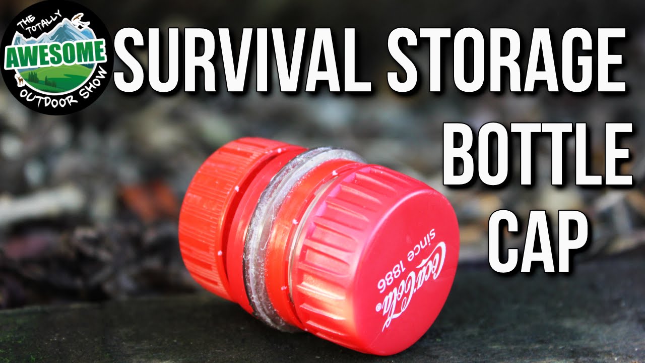 DIY Survival Container from Recycled Bottle Caps! | TA Outdoors