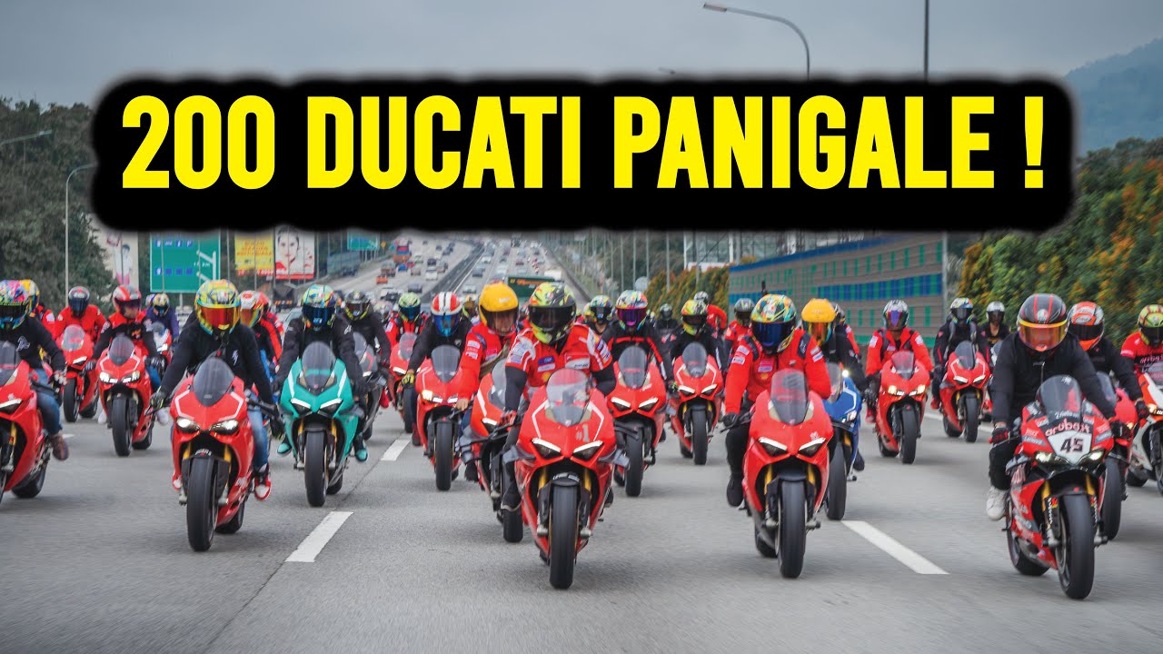 (1/3) DUCATI PANIGALE MEGA GATHERING MALAYSIA