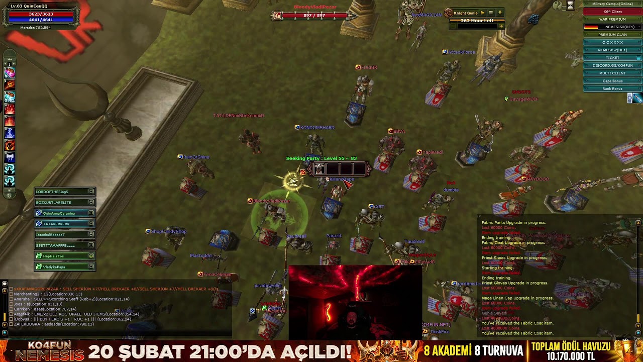 Quin Mage PK🏆#KO4FUN 🔥20 ŞUBAT 2026 OFFİCİAL SUNUCUSU AÇILDI NEMESİS#KnightOnline  #PvPServer