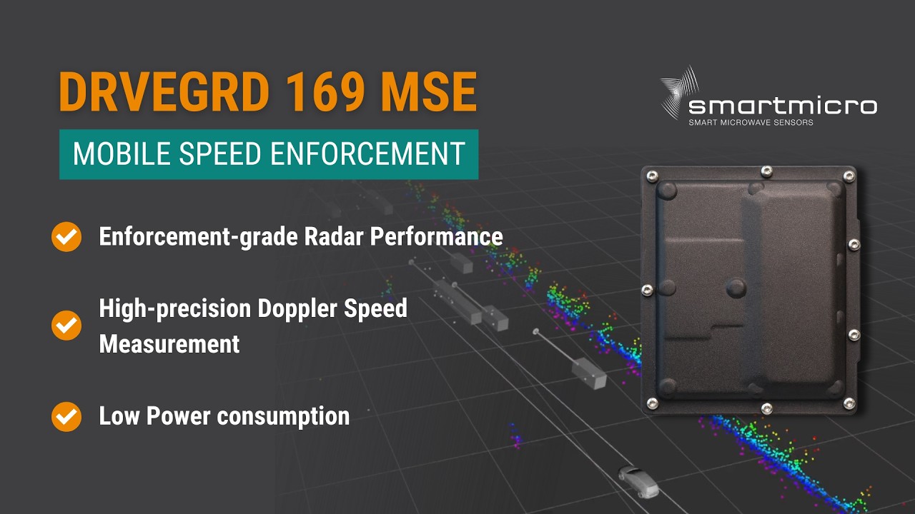 DRVEGRD 169 MSE - Mobile Speed Enforcement in Action | smartmicro®