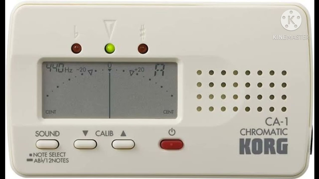 Afinador Korg CA-1 (mi viejo afinador)