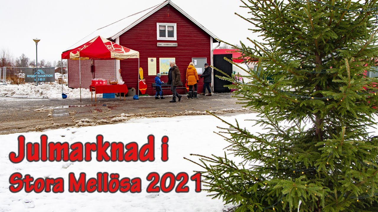 Julmarknad i Stora Mell&ouml;sa 2021