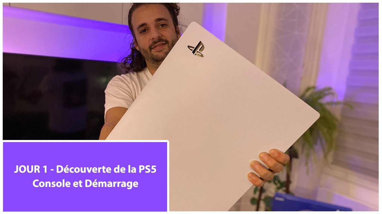 📦 Déballage PS5 Jour 1 - Console, accessoires et démarrage