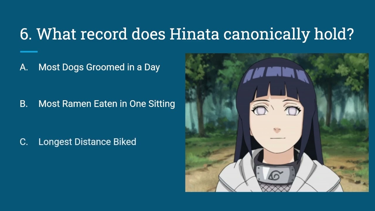 Crazy Canon - Naruto Quiz!