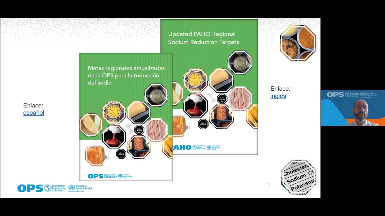 Launching of the Updated PAHO Regional Sodium Reduction Targets