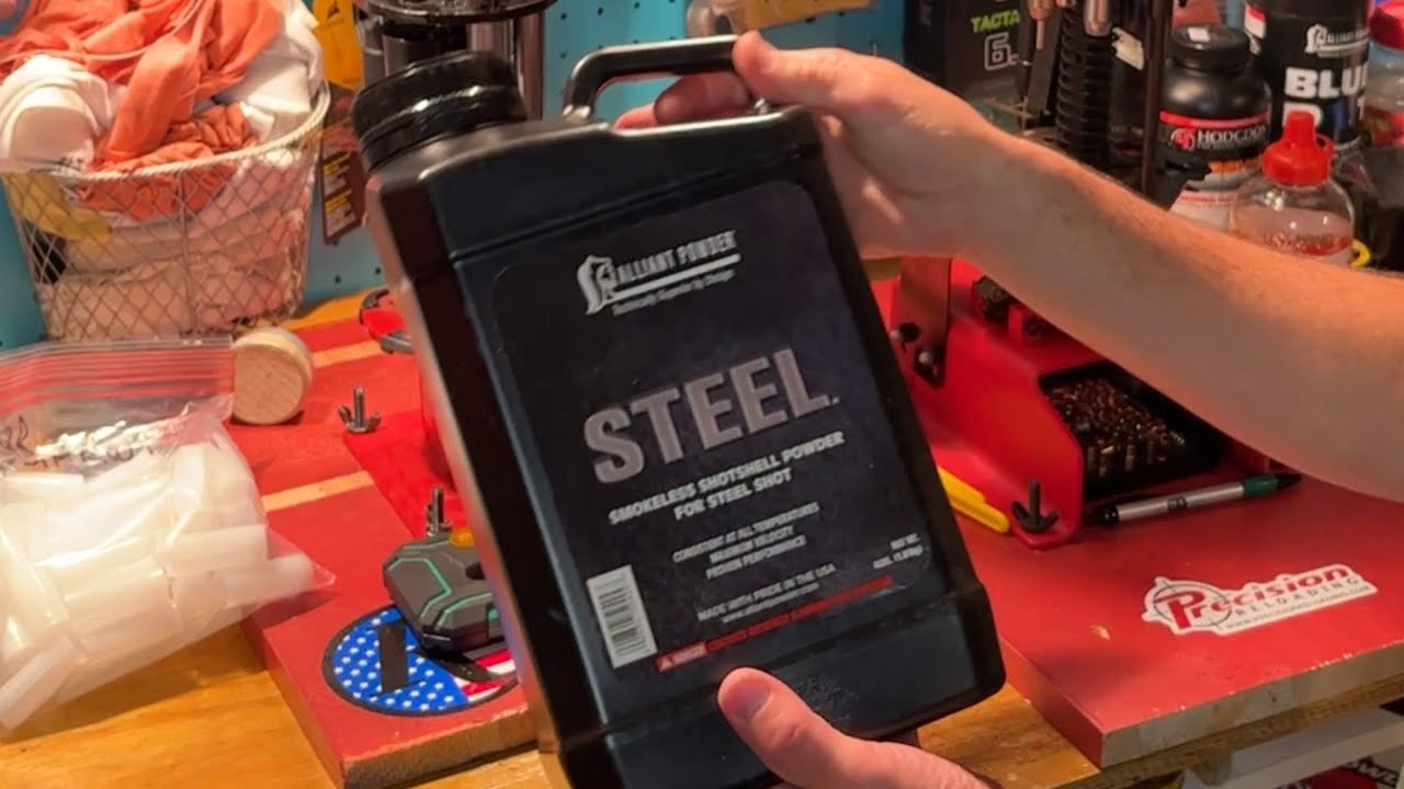 Testing Alliant Steel powder reloads. 12 gauge 3 inch and 2 3/4.