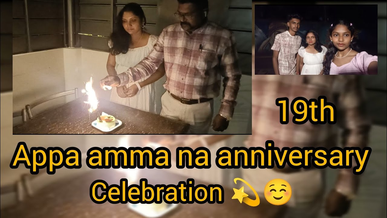 Appa amma na anniversary special ☺️💫