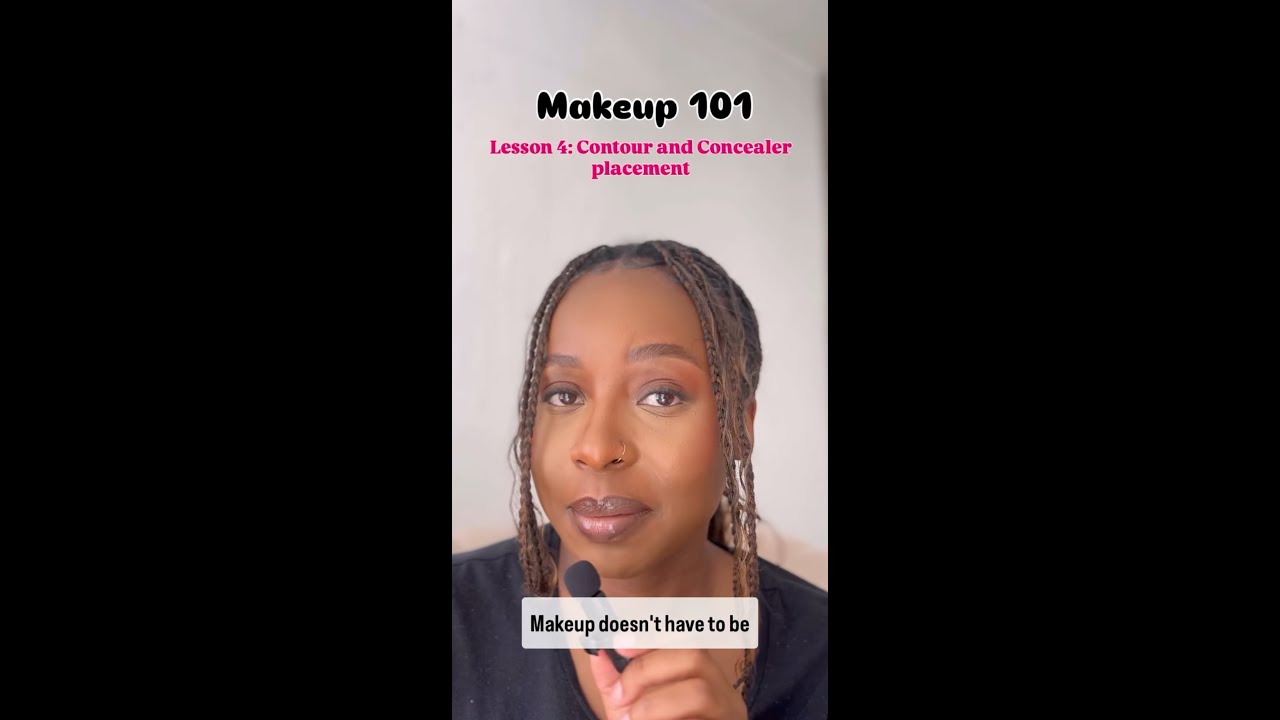 Let’s learn how to master our makeup 💄 Lesson 4: Contour and concealer placement