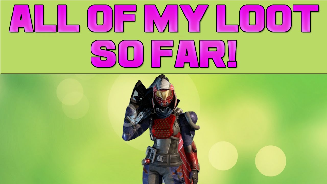 Destiny - ALL HOUSE OF WOLVES LOOT SO FAR!