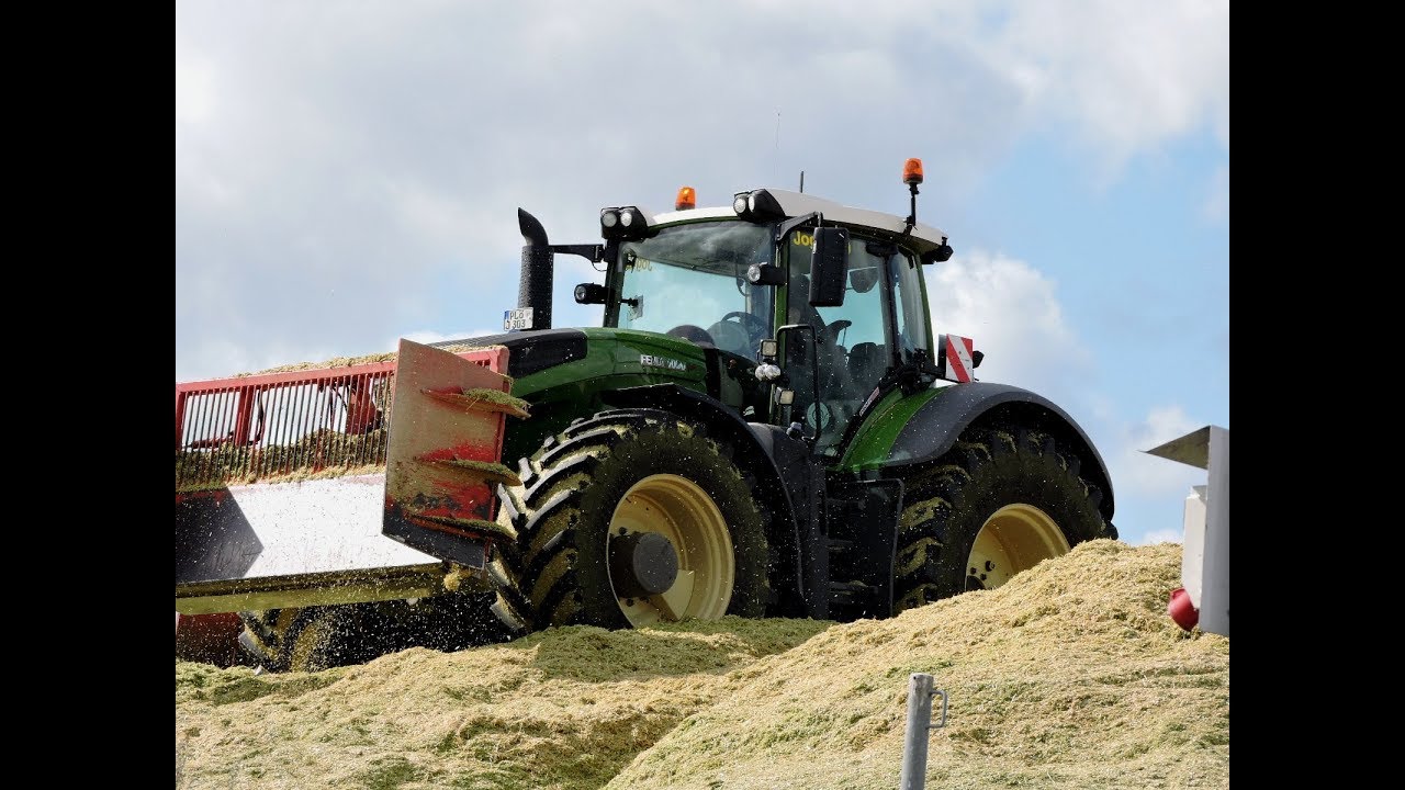Lohnunternehmen Blunk bei der Gps - Ernte / Fendt 1050 / Krone Big X 1100
