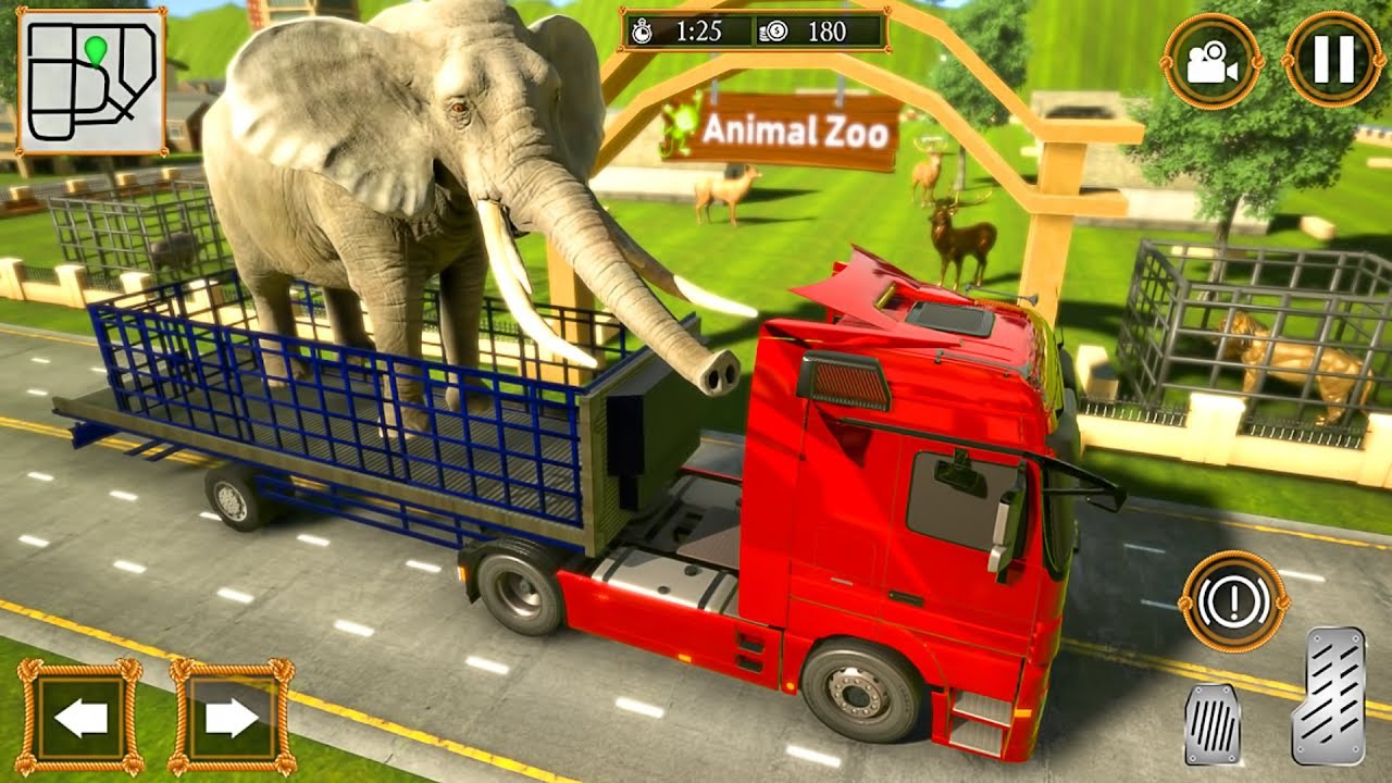 Wild Animal Transporter Truck Simulator Games 2018 - Best Android GamePlay