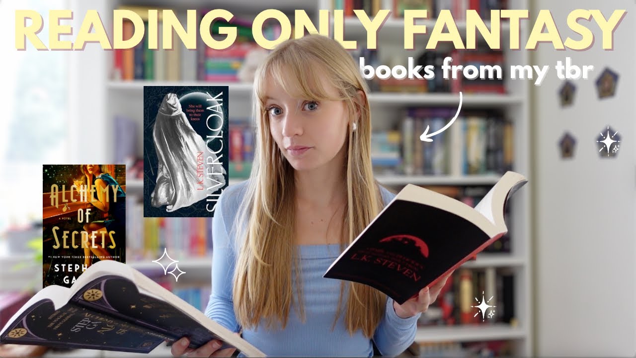 Reading every fantasy book on my tbr! (ep.1)