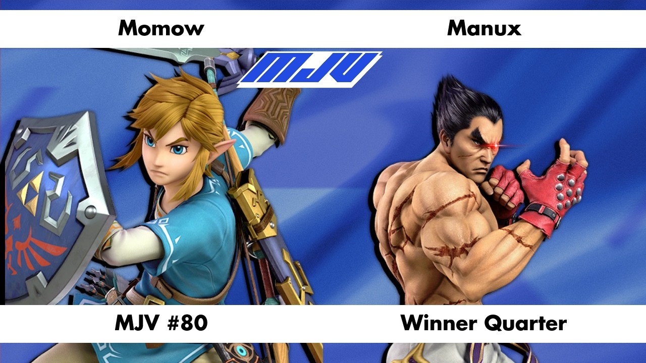 MJV #80 - Momow (Link) Vs. Manux (Kazuya) - Winner Quarter
