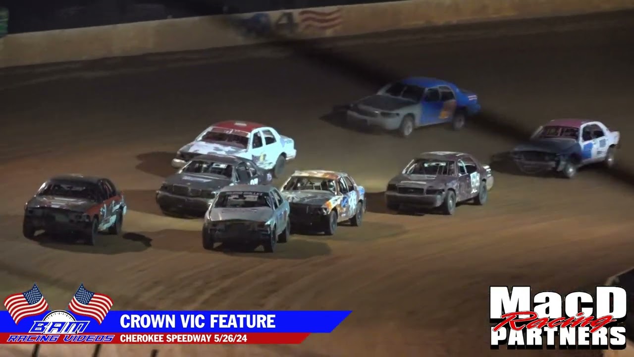 Crown Vic Feature - Cherokee Speedway 5/26/24