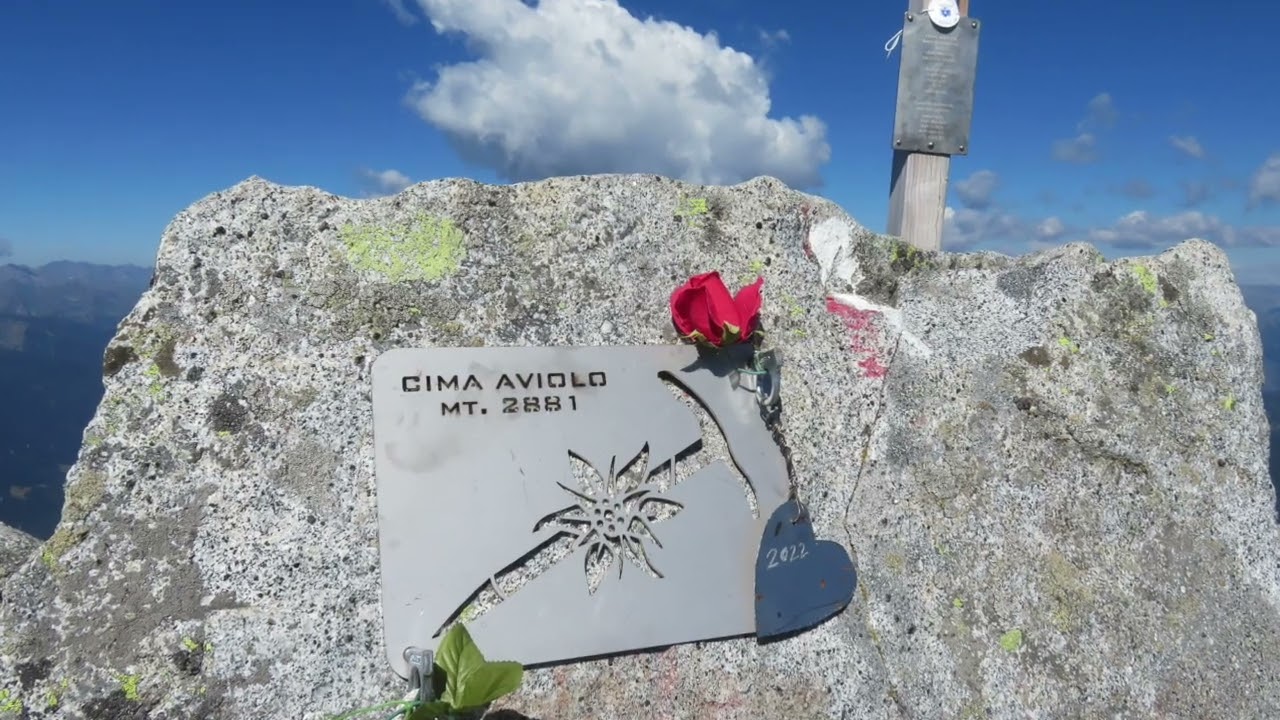 Monte Aviolo - 2881 m. - con giro ad anello - 15 luglio 2022