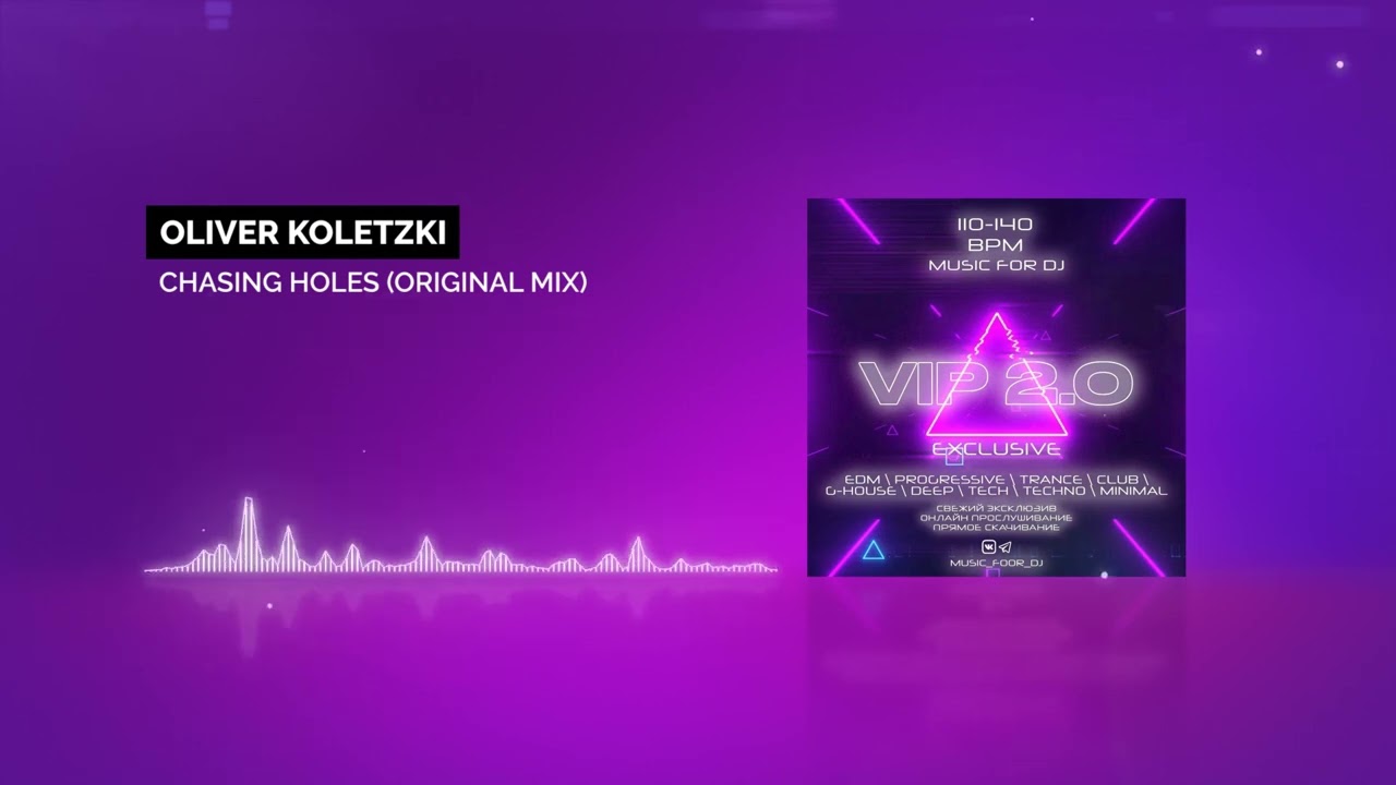 Oliver Koletzki &mdash; Chasing Holes (Original Mix)