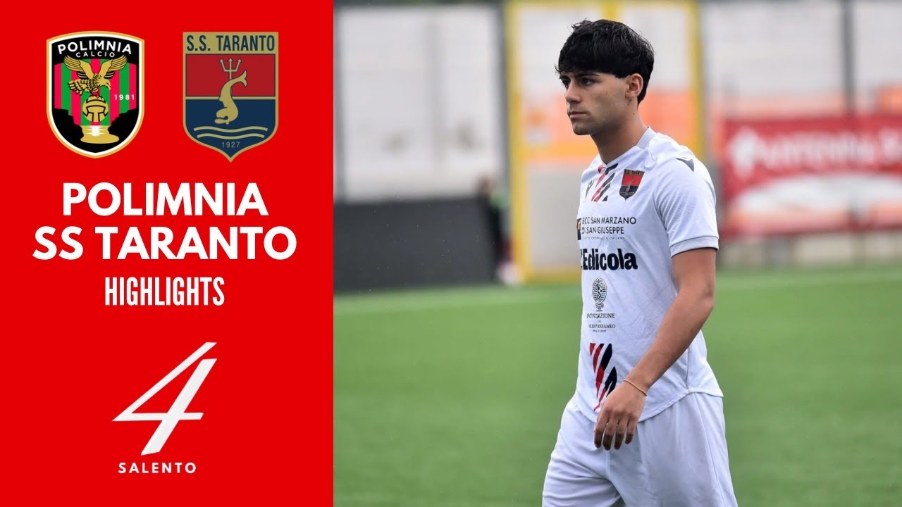 Polimnia - Taranto 1-0: gol e highlights | Eccellenza Pugliese