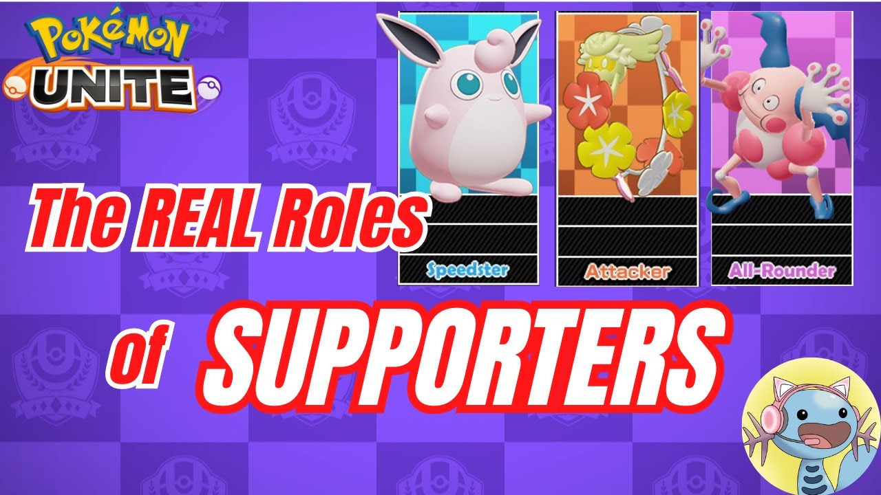 НАСТОЯЩИЕ роли сторонников Pokémon UNITE