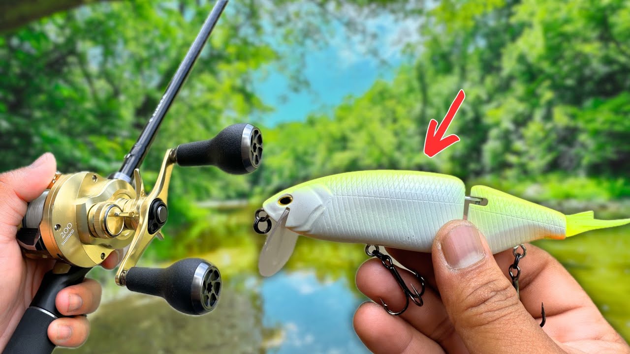 Creek Fishing with DRT TINY KLASH (knockoff)
