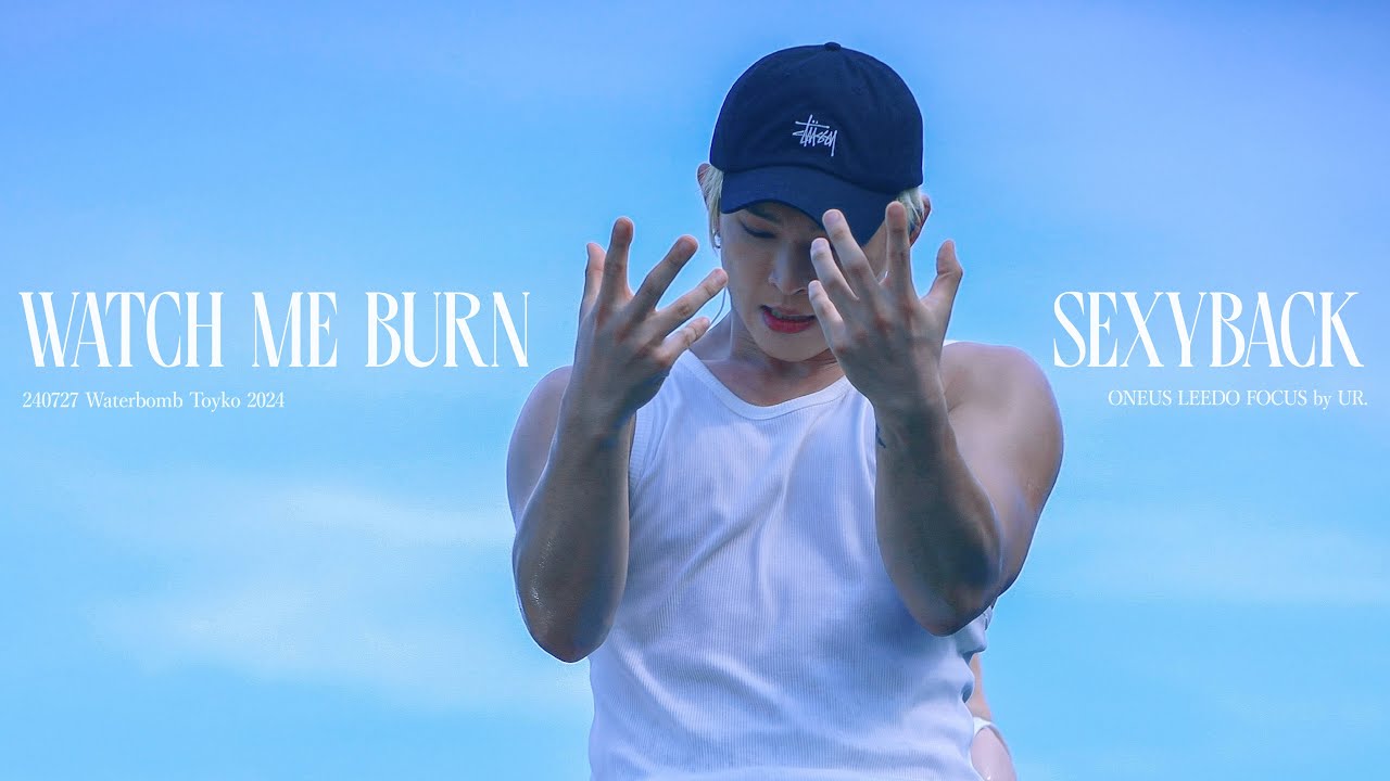 240727 'Watch me burn + Sexyback' by 원어스 이도 직캠｜도쿄 워터밤 2024｜ONEUS LEEDO FOCUS