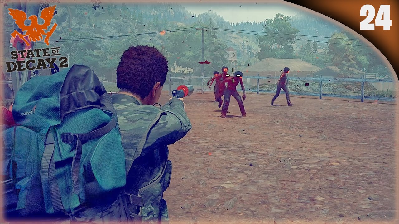 Encurralado pelos Zumbis na Cidade do Sul (Limpando Base Bombeiros) - State of Decay 2