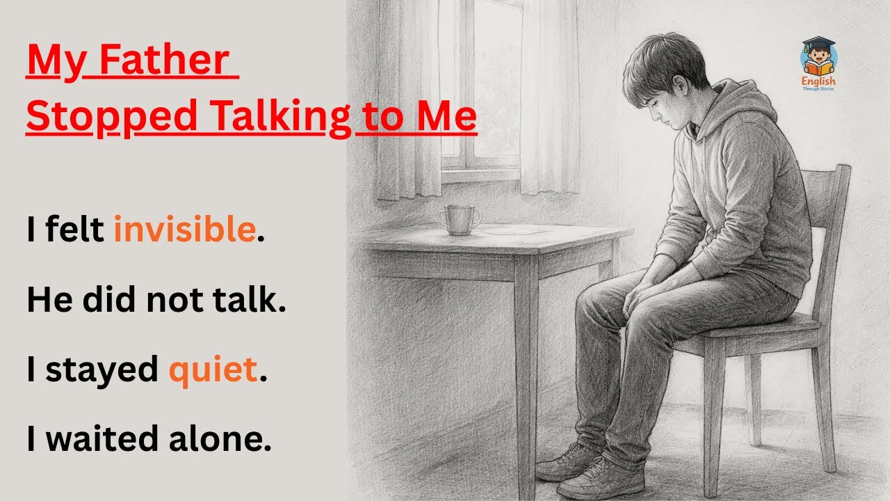 My Father Stopped Talking to Me | English Through Stories