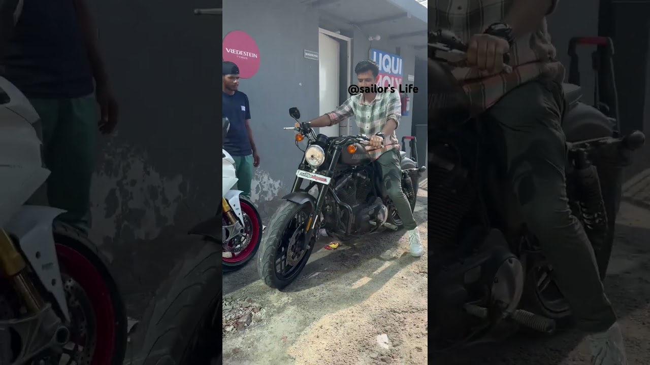 Harley Davidson Roadster XL 1200CV exhaust sound!! #iron883 #harleydavidson #roadster