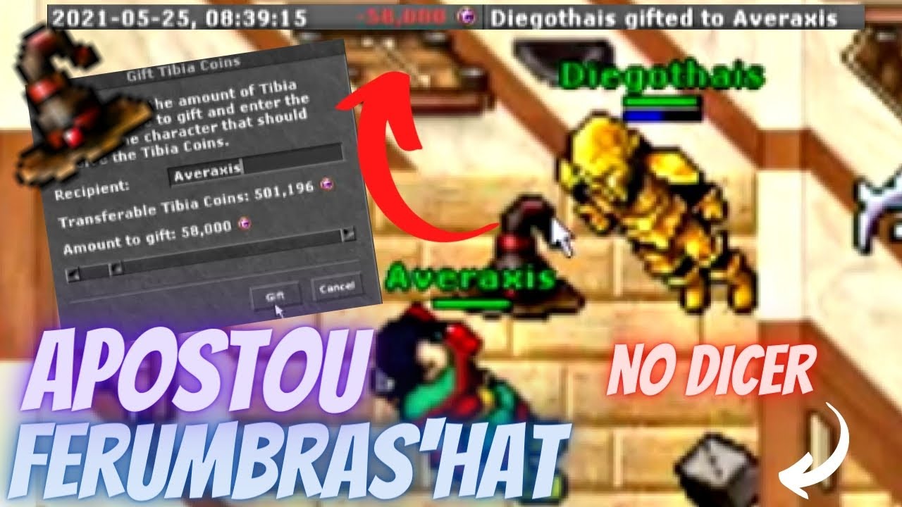 APOSTANDO FERUMBRAS'HAT NO DICER  E GANHANDO 58K TC AND FERUMBRAS SECURA 2 SEGUNDOS?? #UrsinhaClips