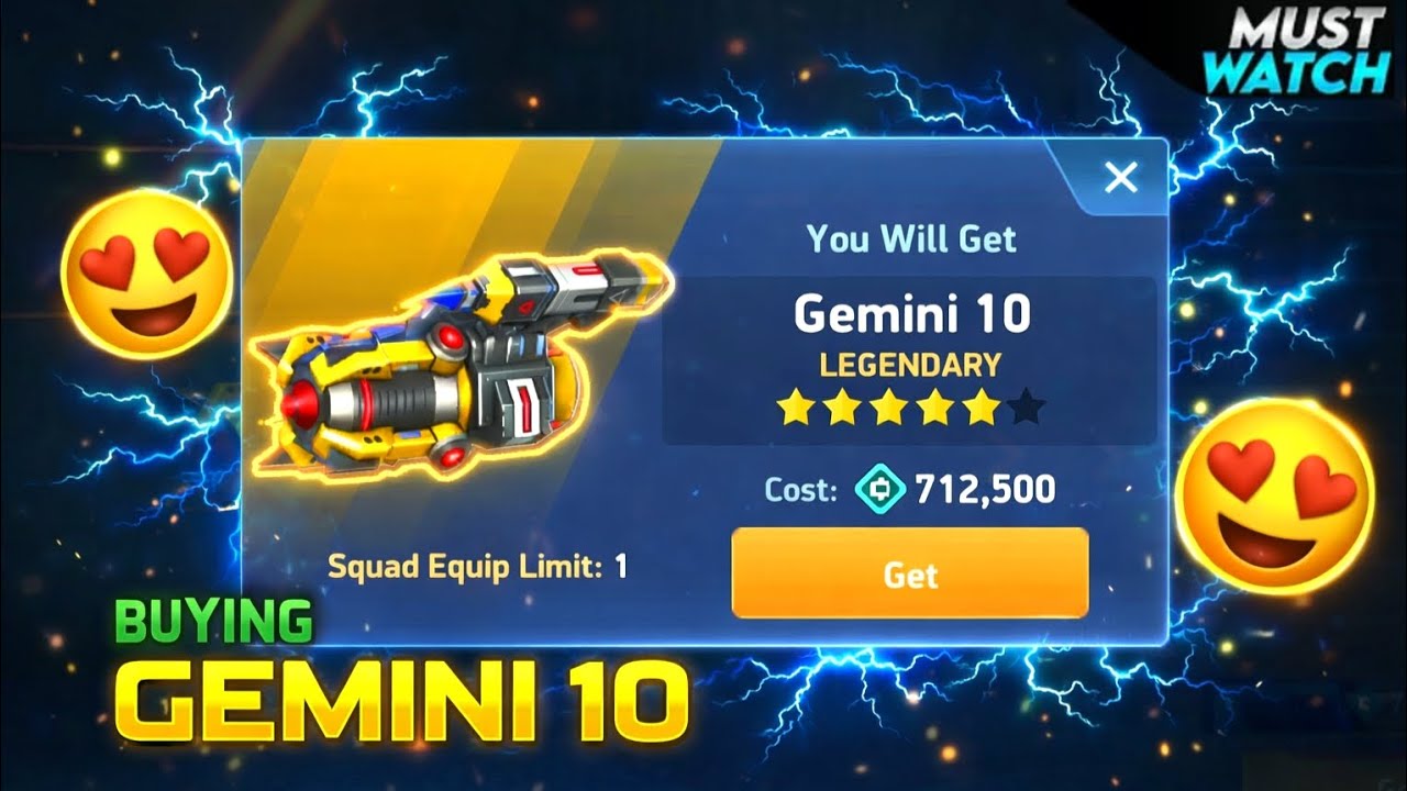 FINALLY GEMINI 10 UNLOCKED 🔓 🥳 | MECH ARENA | GEMINI UNLOCKED VIDEO 