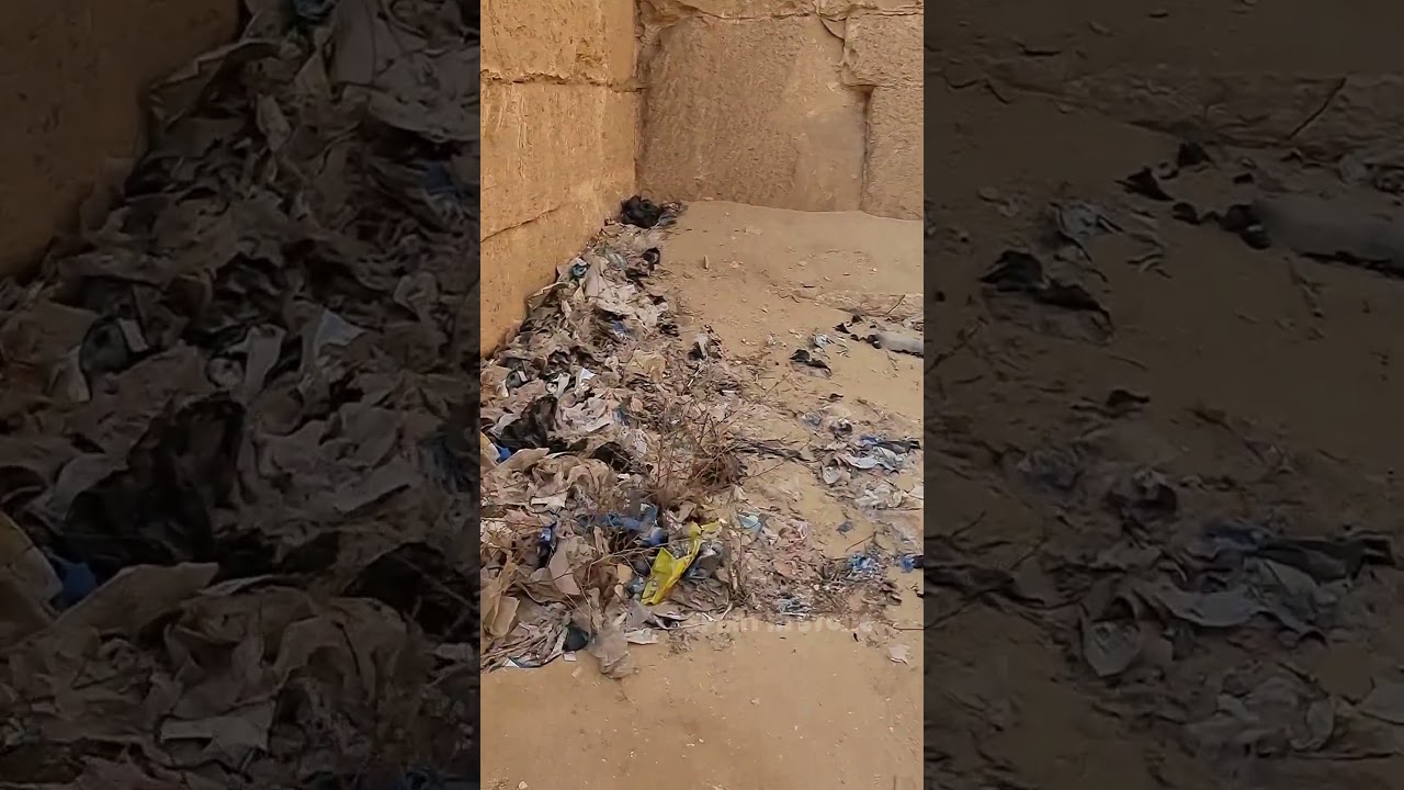 We Entered the Unfinished PYRAMID of Neferefre at Abusir #egypt
