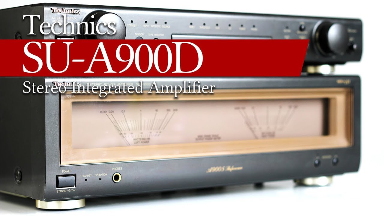 Technics SU-A900D Vor- und Endstufe (SU-C800U + SE-A900S)