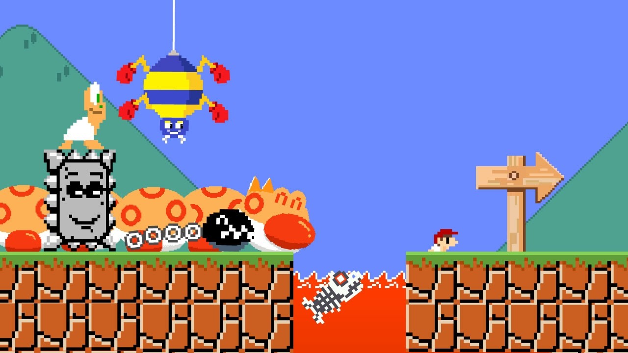 When All Enemy Felt Soft for Baby Mario 🥹