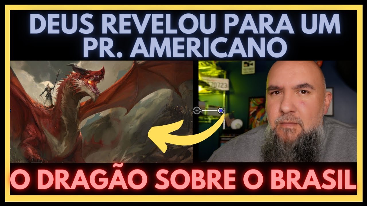 ALERTA ! ELE VIU UM DRAG&Atilde;O VERMELHO NOS C&Eacute;US DO BRASIL || REVELA&Ccedil;&Atilde;O MUITO FORTE || WAGN&Atilde;O