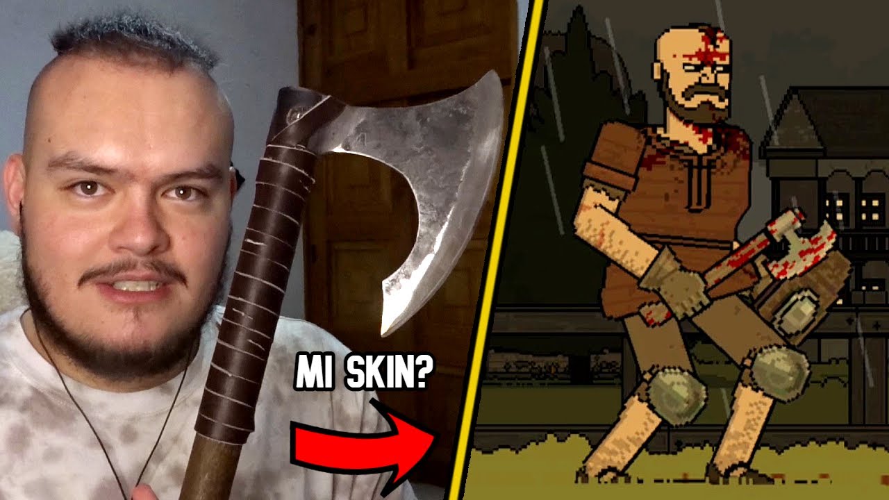 me encanta jugar con mi hacha