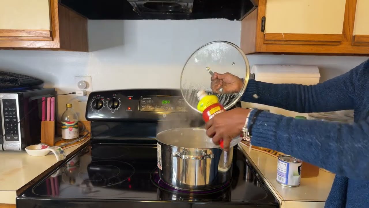 Come make cornmeal porridge with me￼