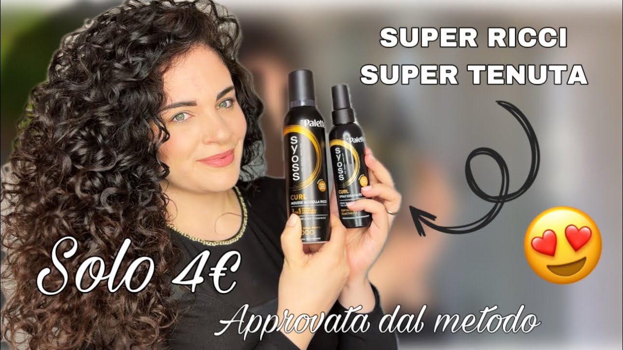 LA MIGLIOR MOUSSE LOW COST PER CAPELLI RICCI!!😳