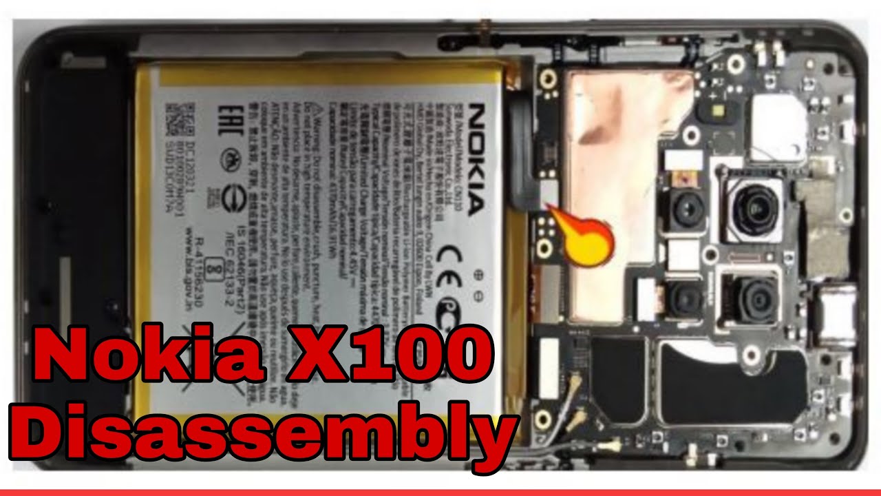 Nokia X100 Disassembly